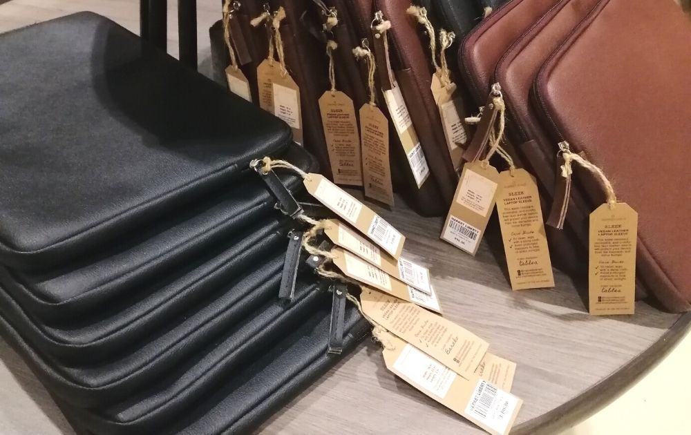 Inspired Space SLEEK Vegan Leather Laptop Sleeves