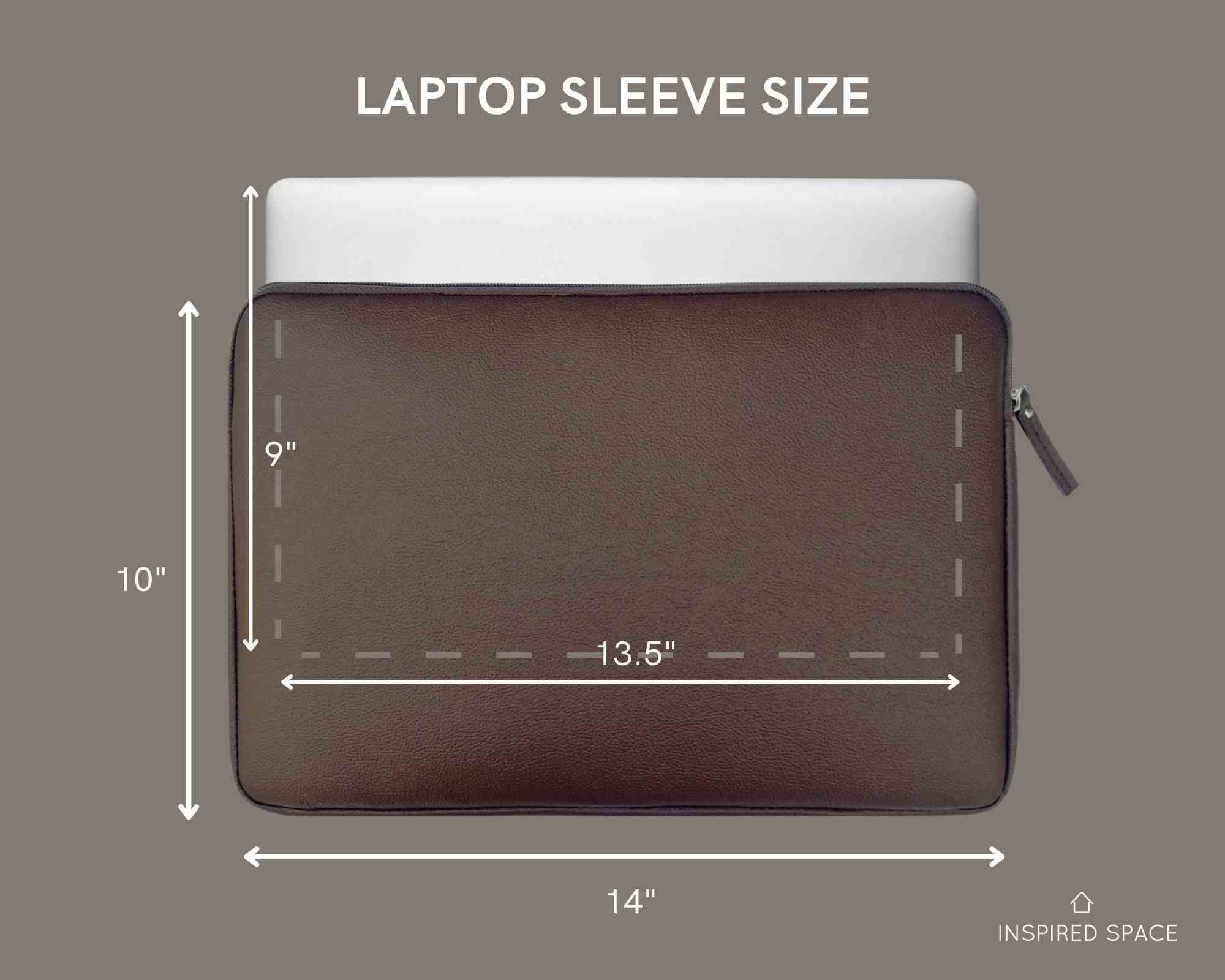 How do I know my laptop size to buy the right sleeve or bag online?